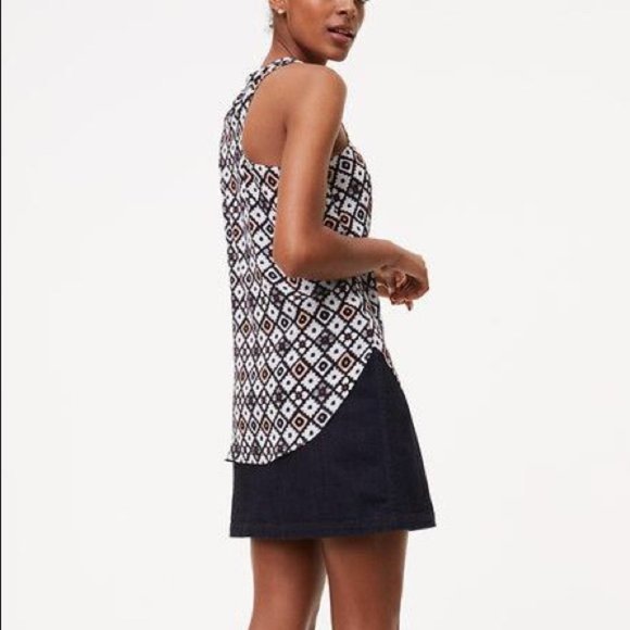 LOFT Diamond Geo Racerback Shell - Picture 2 of 9